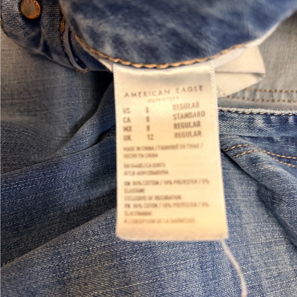 American Eagle Outfitters Light Blue Skinny Jeans - Picture 6 of 7